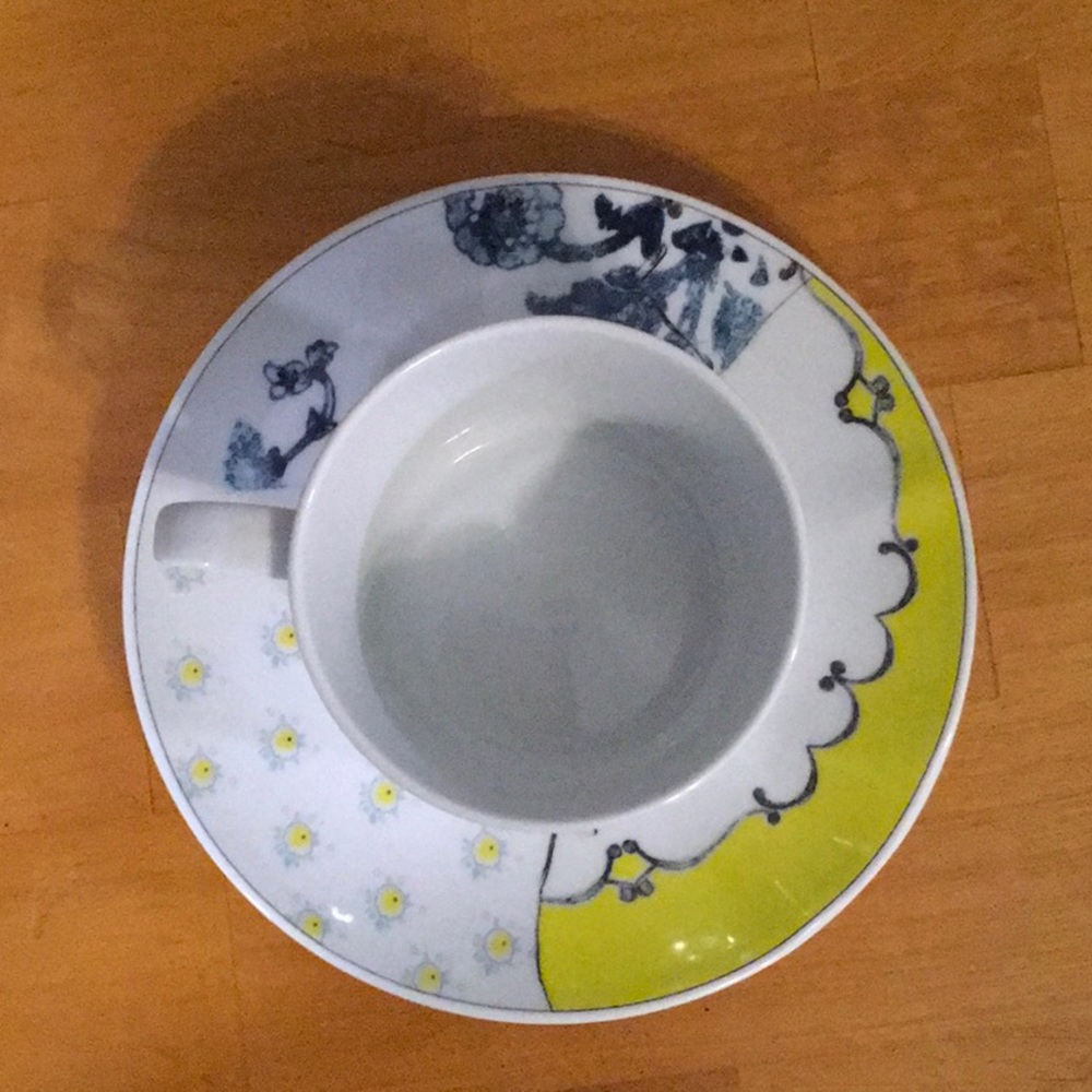 Anthropologie tea cup and saucer by Spal - Picture 3 of 7